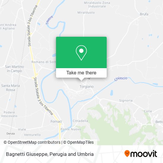 Bagnetti Giuseppe map