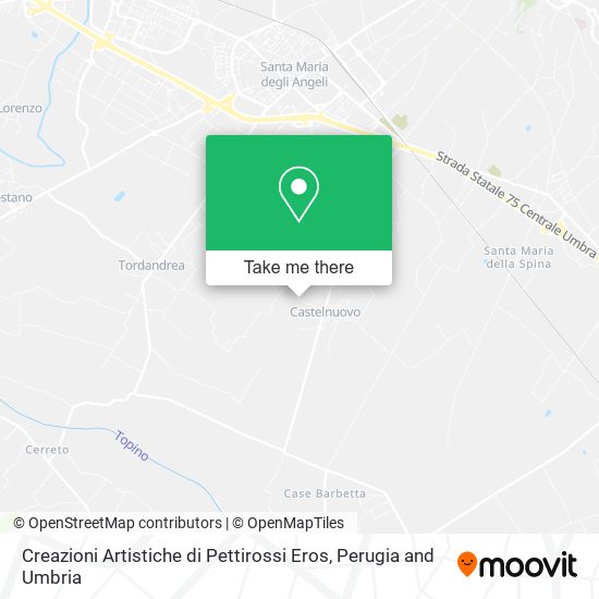 Creazioni Artistiche di Pettirossi Eros map