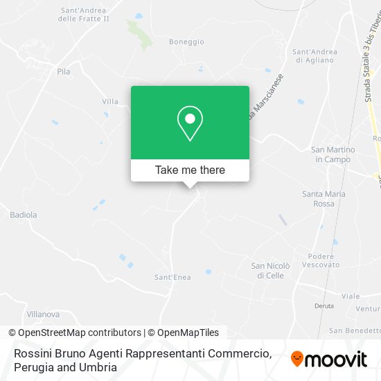 Rossini Bruno Agenti Rappresentanti Commercio map