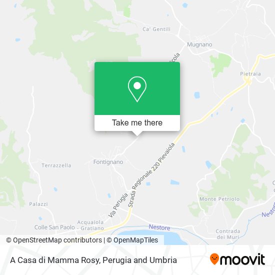 A Casa di Mamma Rosy map