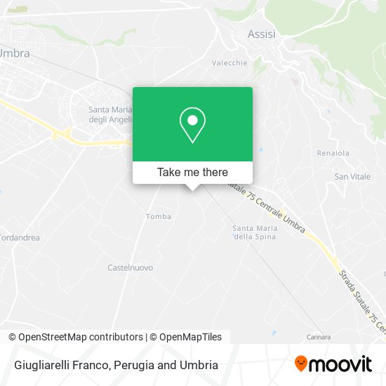 Giugliarelli Franco map