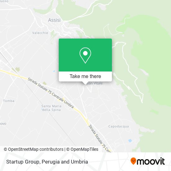 Startup Group map