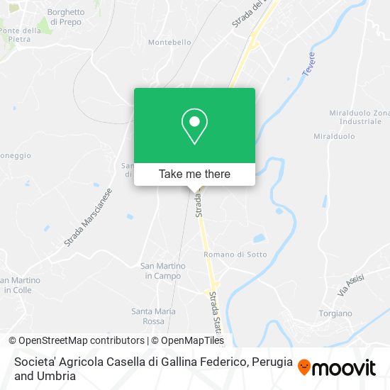 Societa' Agricola Casella di Gallina Federico map