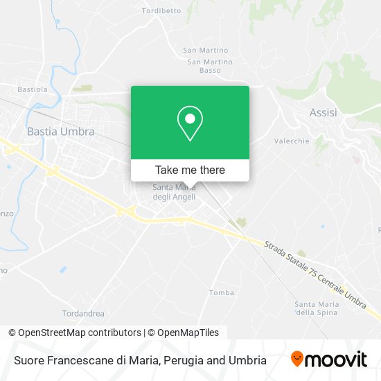 Suore Francescane di Maria map