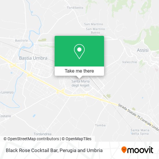 Black Rose Cocktail Bar map