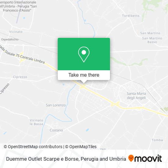 Duemme Outlet Scarpe e Borse map