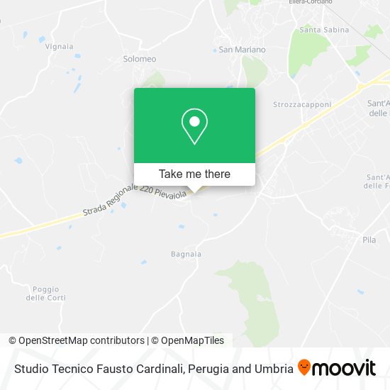 Studio Tecnico Fausto Cardinali map