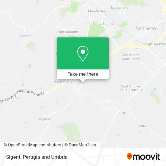 Sigent map