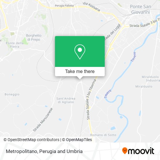 Metropolitano map