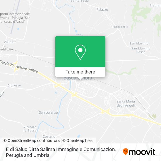 E di Saluc Ditta Salima Immagine e Comunicazion map