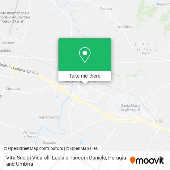 Vita Snc di Vicarelli Lucia e Tacconi Daniele map