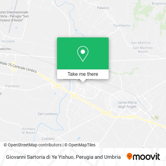 Giovanni Sartoria di Ye Yishuo map