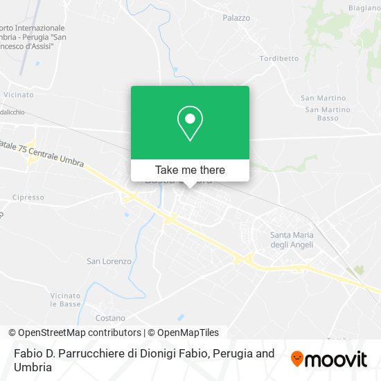 Fabio D. Parrucchiere di Dionigi Fabio map