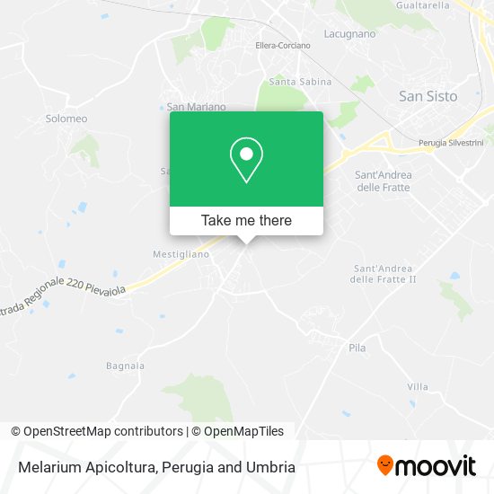 Melarium Apicoltura map
