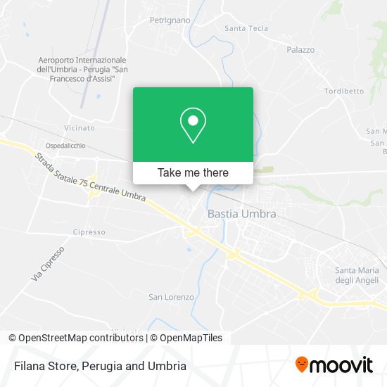 Filana Store map