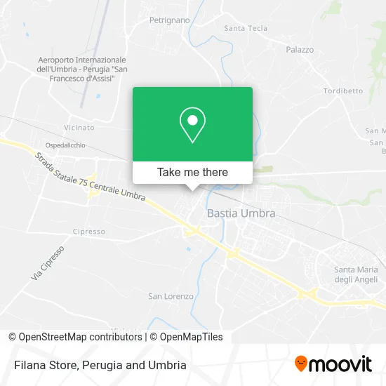 Filana Store map