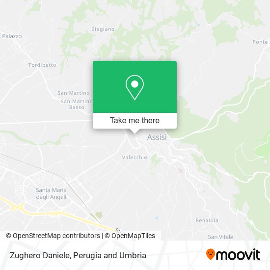 Zughero Daniele map