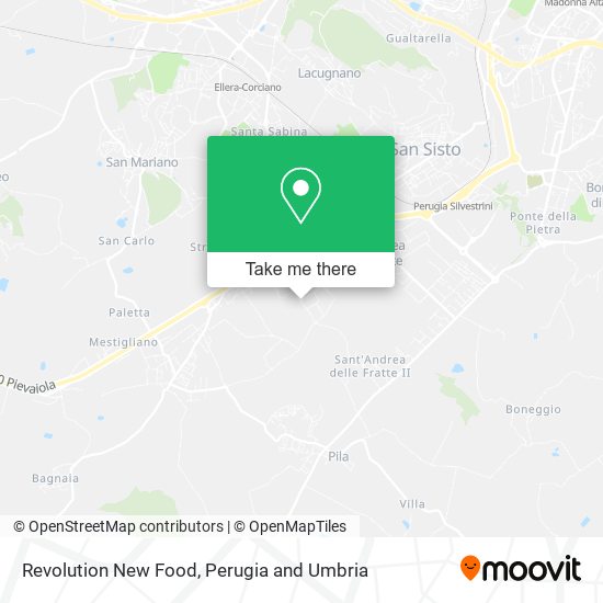 Revolution New Food map