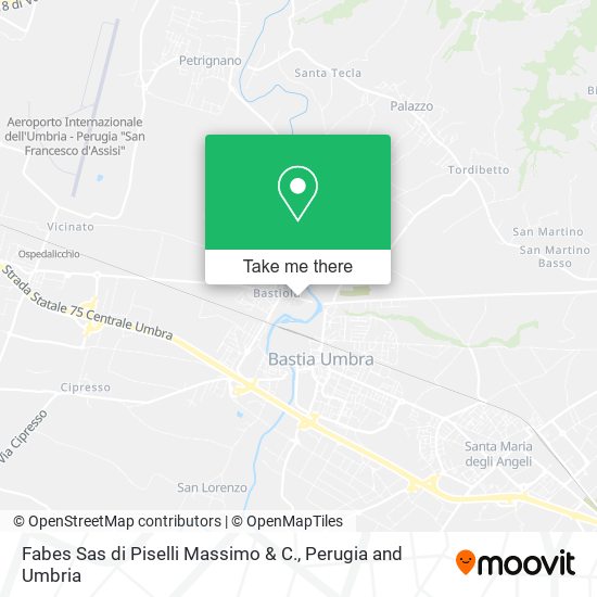 Fabes Sas di Piselli Massimo & C. map