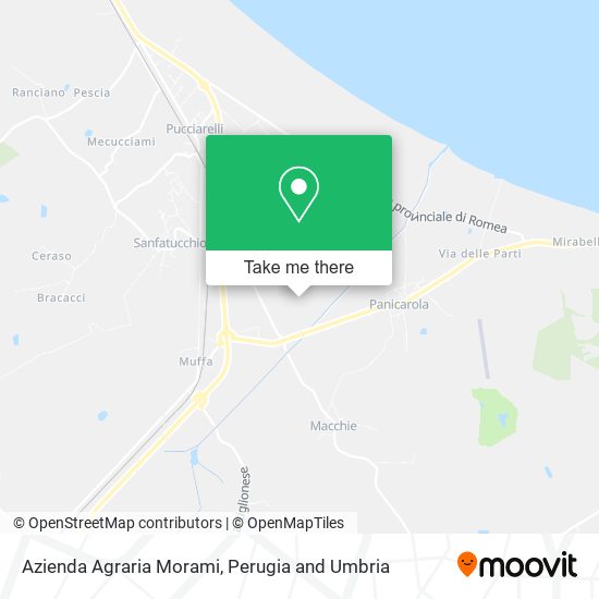 Azienda Agraria Morami map