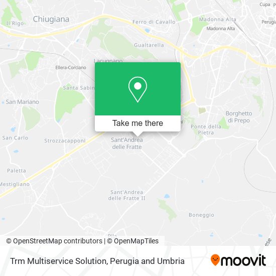 Trm Multiservice Solution map