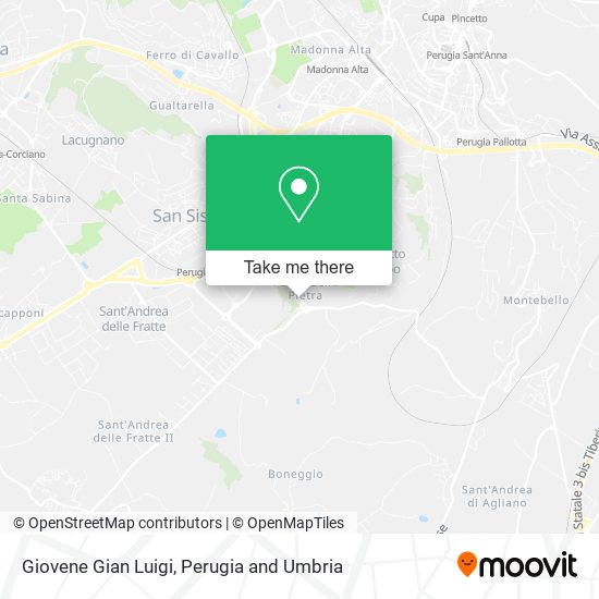 Giovene Gian Luigi map