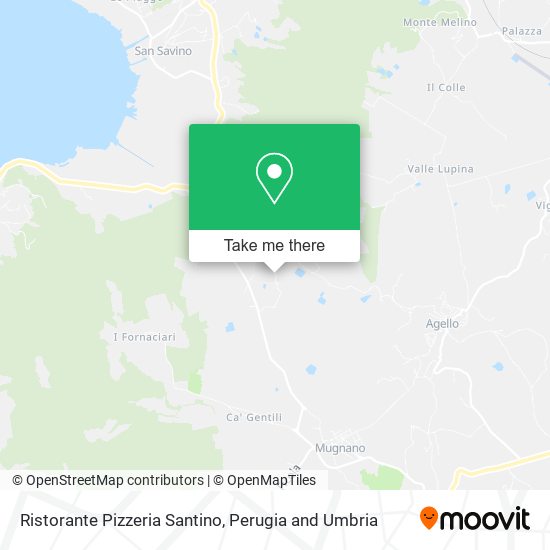 Ristorante Pizzeria Santino map
