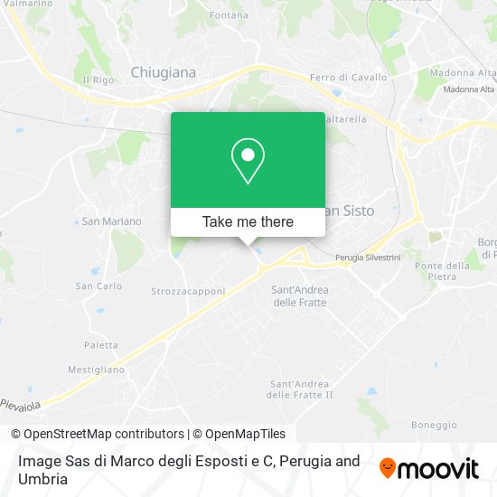 Image Sas di Marco degli Esposti e C map