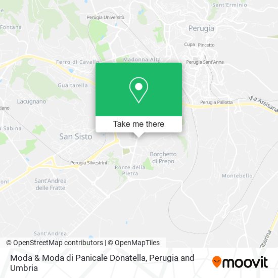 Moda & Moda di Panicale Donatella map