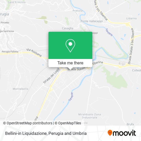 Bellini-in Liquidazione map