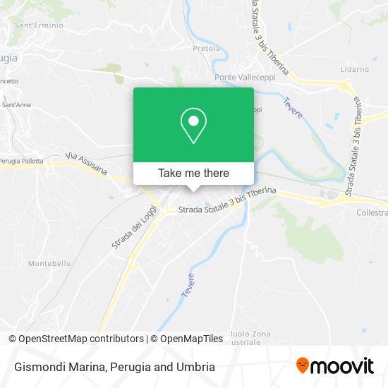 Gismondi Marina map