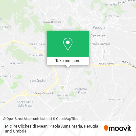 M & M Cliches di Meani Paola Anna Maria map