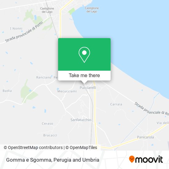 Gomma e Sgomma map
