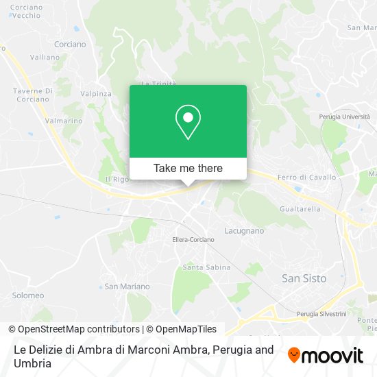 Le Delizie di Ambra di Marconi Ambra map