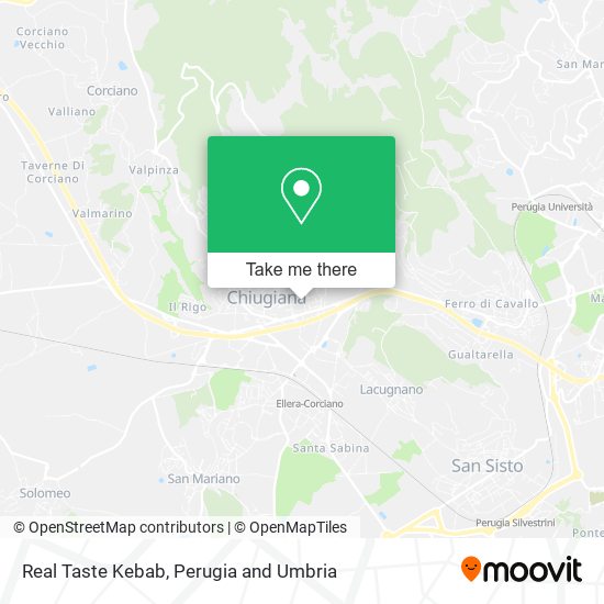 Real Taste Kebab map