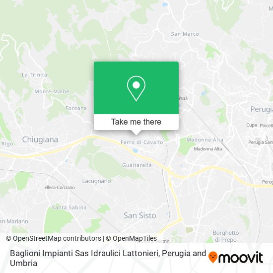 Baglioni Impianti Sas Idraulici Lattonieri map