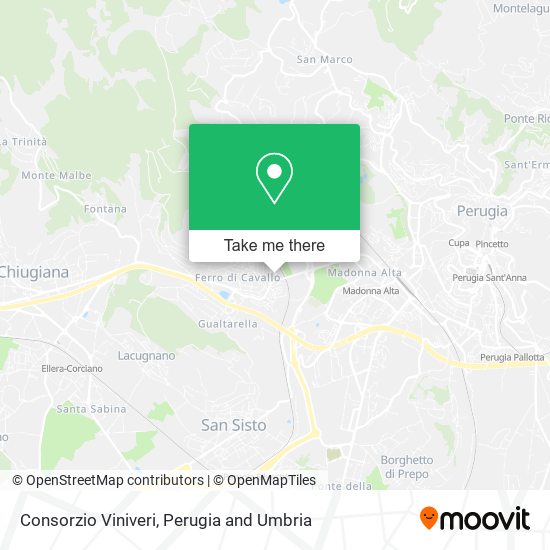 Consorzio Viniveri map
