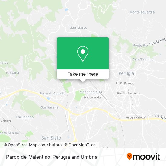 Parco del Valentino map