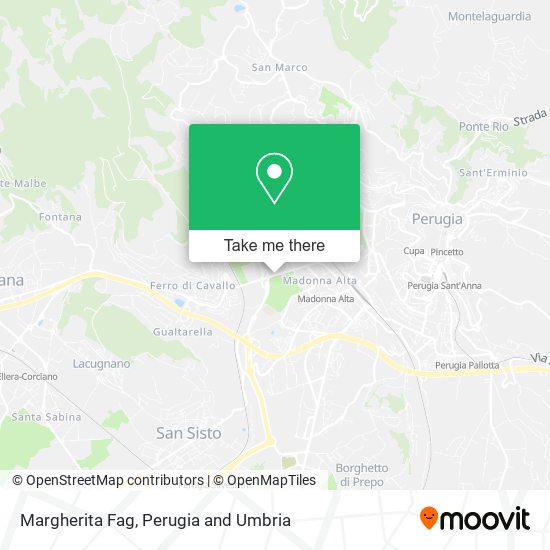 Margherita Fag map