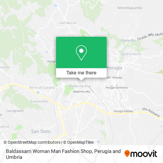 Baldassarri Woman Man Fashion Shop map