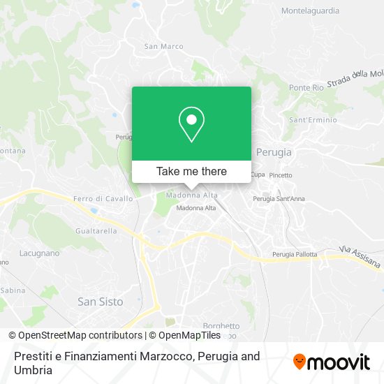 Prestiti e Finanziamenti Marzocco map