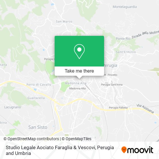 Studio Legale Aociato Faraglia & Vescovi map
