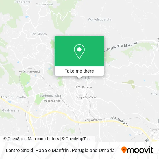 Lantro Snc di Papa e Manfrini map