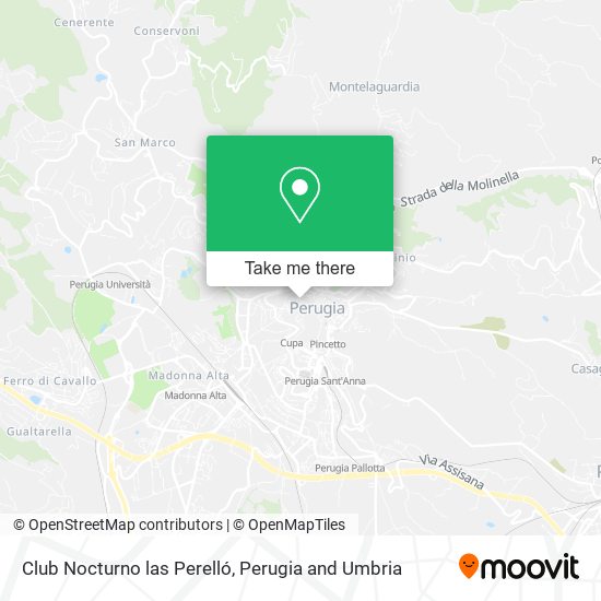 Club Nocturno las Perelló map