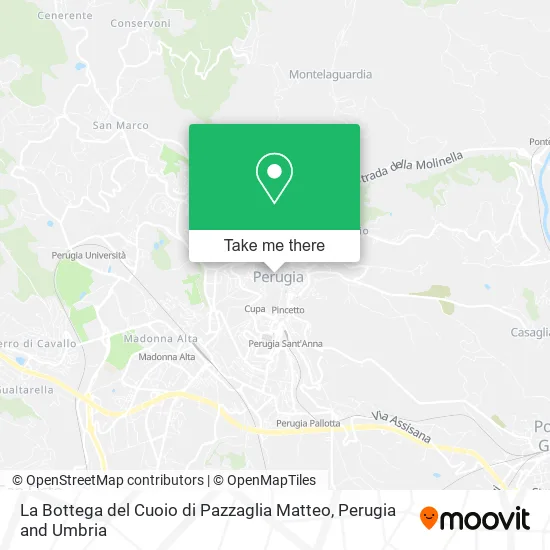 La Bottega del Cuoio di Pazzaglia Matteo map