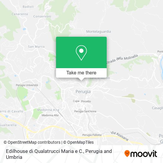 Edilhouse di Qualatrucci Maria e C. map