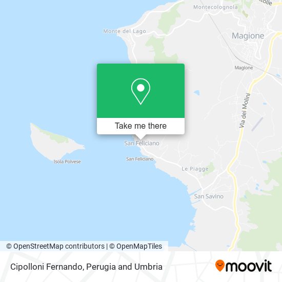 Cipolloni Fernando map