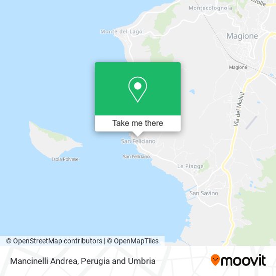 Mancinelli Andrea map