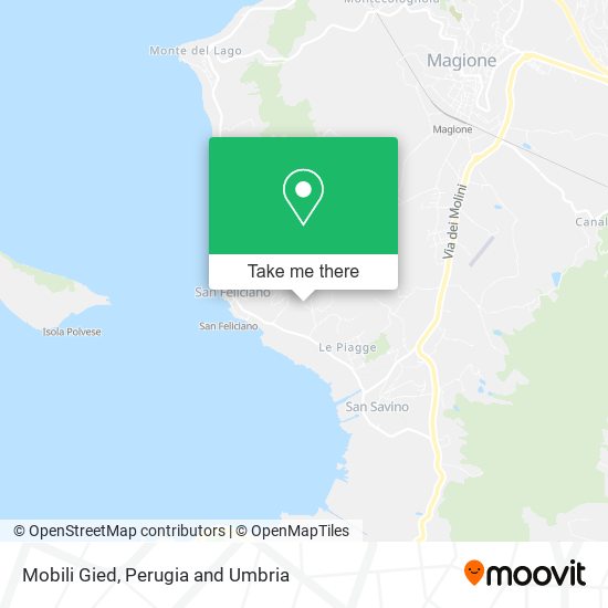 Mobili Gied map