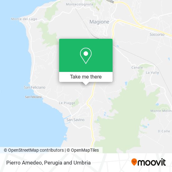 Pierro Amedeo map